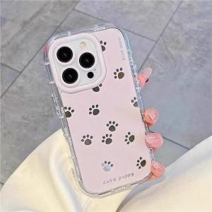 กรงเล็บแมวน่ารักเคสโทรศัพท์มีลายสำหรับ iPhone 12/13/14/15/16 ProMax ดีไซน์กลวง IP16Pro 15Plus ดีไซน์ป้องกันกล้องรุ่นใหม่