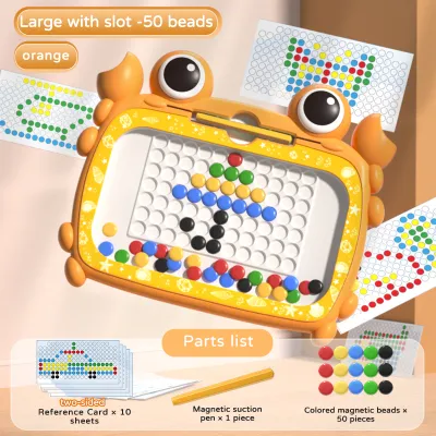 **Malaysia Seller** Crab Magnetic Drawing Board Kids Education Toys Mainan Melukis Doodle Board with Pen Educational Toys