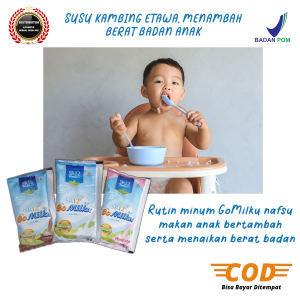SR12 Go Milku Sachet - Susu Kalsium Penambah Nafsu Makan & Pembentuk Badan Anak Gomilku Nutrisi Bpom