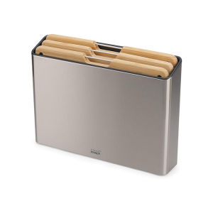 JOSEPH JOSEPH FOLIO Steel Bamboo Chopping Board 3pcs