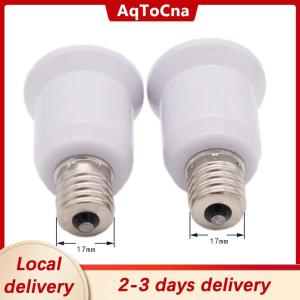 [COD] AqToCna Ship within 24 hours E17 Lamp Socket E17 to E27 LED Halogen CFL Light Bulb Lamp Adapter