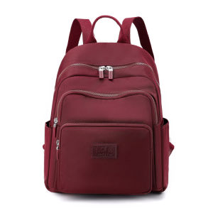 Tas Ransel Colorful Fox 0490 nilon anti air tas ransel wanita produk nilon tahan air tas ransel kuliah tas remaja
