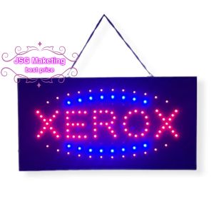 Energy saving light billboard Flashing Mode XEROX-LED SIGN (Small) #SIZE:48cm