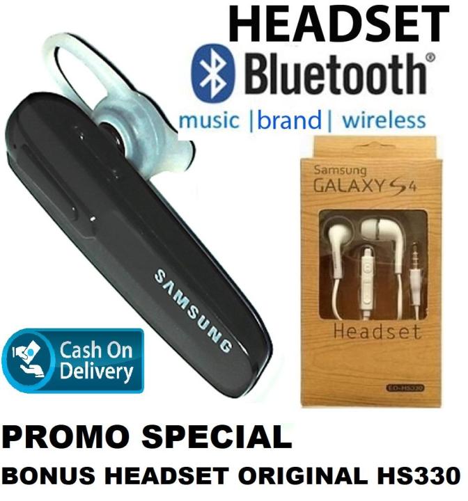 Headset Bluetooth SAMSUNG (Bonus Headset SAMSUNG HS330) Wireless - Main Image