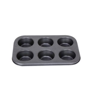 Premium Tray Loyang Muffin Cupcake Anti Lengket 6 Cetakan atau 12 Cetakan