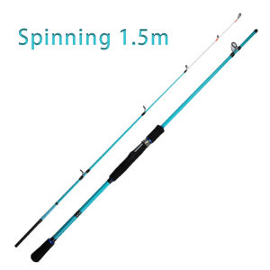 【NYA】1.5M/1.68M/1.8M【12kg】 Carbon Fiber Solid Fishing Rod Sea Jig Rods Saltwater Spinning/Baitcasting Slow Jigging Pole Light jig Rod
