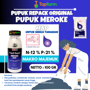 Pupuk Meroke Map 1 Kg / Pupuk Meroke Map 500 Gram / Pupuk Daun Meroke Map / Pupuk Meroke Map / Pupuk Map Meroke