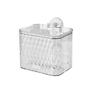 Suction Cup Multifunctional Storage Box Face Cloth Storage Holder Paper Extraction Box Knob Punch-Free Wall Mounted Bathroom Storage Rack