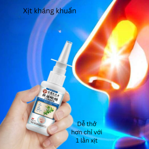 Xịt Mũi Phun Sương Hong Kong Pharma 30ml Người Lớn Vệ Sinh Mũi Thông Mũi Phòng Ngừa Sổ Mũi Ngạt Mũi Viêm Xoang