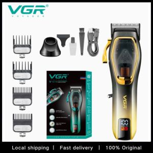 VGR V-674 9000RPM Salon Professional gold Hair Trimmer V-674 Cordless Hair Clippers Hair Cutting Machine Beard Shaver