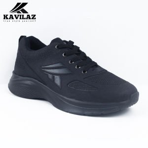 KAVILAZ true style yourself Sepatu pria big size jumbo hitam polos sepatu kassual formal Size 43-48