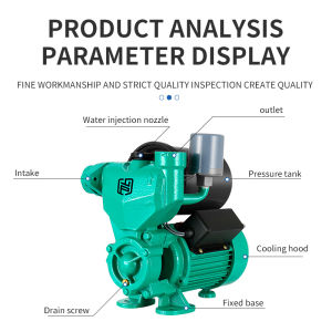 SENBERCEN 1HP/1.5HP With Bladder Tank Type Pressure Tank Genuine Heavy Duty High Quality Water Pressure Pump Plumbing