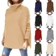 【Beautyer】 Long Sleeve Women's Oversized Knit Sweater with Split Hem and Batwing Sleeves COD. 