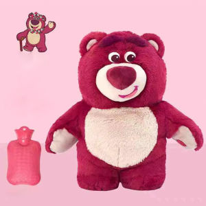 Anime Kawaii Stitch Plush Hot Water Bottle ﻿ Cute Female Hot Compress Water Filling Hot Water Bag