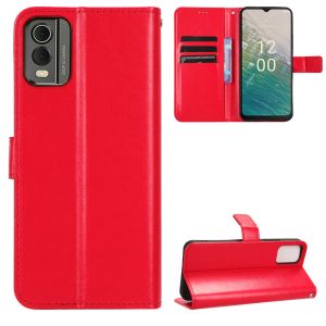 Cho Nokia C32 C12 G20 G10 G21 G11 vỏ điện thoại từ tính ví da từ khe đựng thẻ cặp đôi lật vỏ