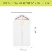 MIYA cloth dust cover clothes cover cloth cover plastik baju gantung sarung baju pengantin penutup baju gantung garment
