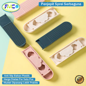Penjepit Sprei Kamar Tidur Anti Geser Pengait Sprei Adjustable Folding Bed Sheet Holder Non Slip Premium