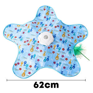 Pet toy Electric Hunting Cover Cat Toys Cat Teasing Sticks Interactive Cat Toy Hide and Seek Toy
