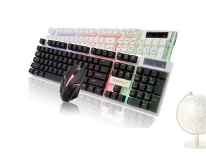 ComBO Bộ bàn phím và chuột Bosston 8310 Có Đèn Led Dành Cho Game Thủ