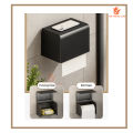 [SG Stock]Black Bathroom Storage Hardware Storage Rack Towel Rack Folding Towel Hanger Toilet Brush Bathroom Accessorie. 