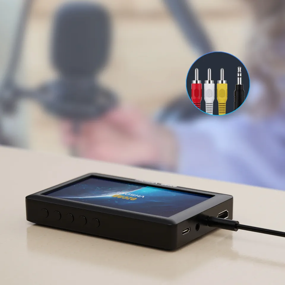 ezcap180 AV Recorder Video Audio Capture Box Analog to Digital