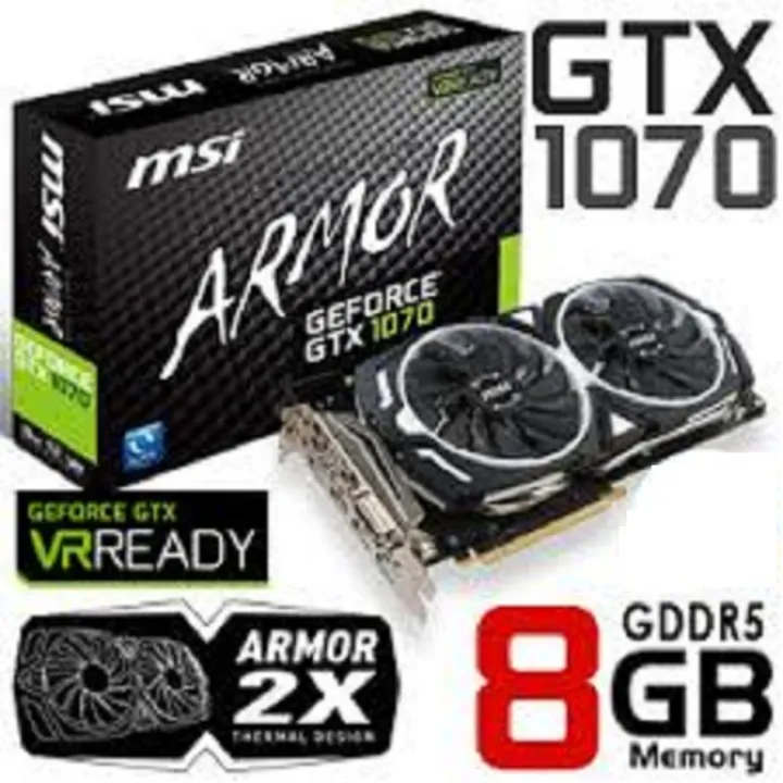 Msi Gtx 1070 All Models MSI Geforce GTX 1070 8GB GDDR5 Graphics Card