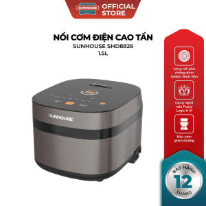 Nồi cơm điện cao tần 1.5L SUNHOUSE SHD8826