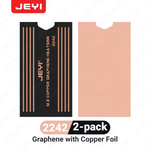 Jeyi Graphene 2280 2242 2230 M.2 SSD tản nhiệt hai lớp Graphene tản nhiệt và lá đồng thiết kế mát tản nhiệt cho máy tính xách tay
