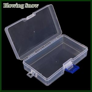 Blowing Nhựa rõ ràng các bộ phận lưu trữ hộp đồ trang sức thủ công container Organizer trường hợp