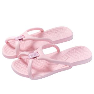 SEETE Portable Women Folding Slippers Soft Slides Non-slip EVA Shoes Flip Flops Comfortable Travel Sandals for Summer