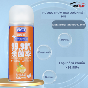 Chai Xịt Khử Mùi Ô Tô Phòng Ngủ KCX làm sạch không khí vệ sinh điều hòa xe hơi