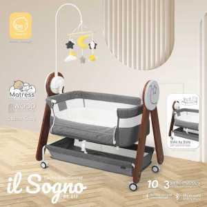 Baby Box Babyelle Il Sogno BE-917 Electric Baby Box Tempat Tidur Bayi Ayun Otomatis