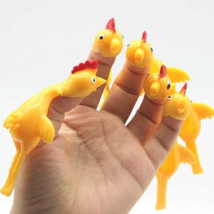 Combo 10 Con Gà Bay Dính Tường Gà Bay Đồ Chơi Giá RẻGà Cao Su Giải Trí Vui Nhộn An Toàn Cho Bé