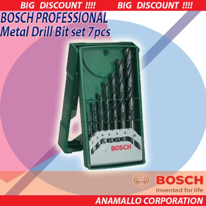 Bosch Metal Drill Bit set 7pcs Lazada PH