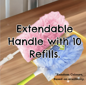 SG STOCKS! Upgraded Version!! 360° Rotation Disposable Hand Held Duster/Dust free/cleaning/Reusable/dust trap