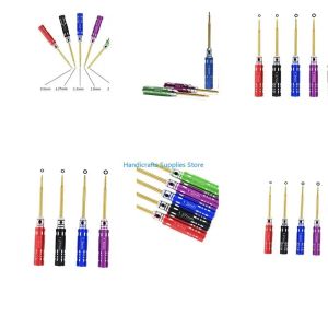 Kirilgu Screwdriver Set Multi Driver 0.9mm 1.27mm 1.3mm 1.5mm 2.0mm Hexagon Screwdri J6H9P