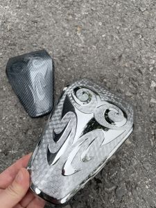 Mặt nạ dưới Xe Vision 2021-2023 (Chỉ mũi) Cacbon và Xi- Chống Va Đập- chính hãng Artistar