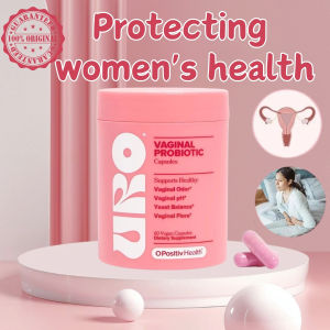 URO Womens Vaginal Probiotic Promotes Healthy Vaginal Odor and Flora 60 Capsules