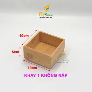 Khay đa năng kệ bưng bê đa năng gỗ tre để đồ văn phòng phòng bếp phòng khách phòng ngủ tiện lợi