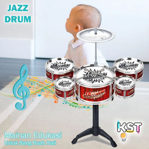 [KST] Mainan Drum Musik 5pcs Anak Kreatif Kreativitas Drumstick Drum Band Set Drum Set Musik Drum
