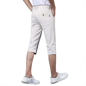 Popular casual shorts for men three-quarter length stretchy trendy brand classic and best-selling 7 Mens shorts in various colors ins