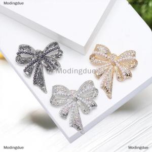 [COD] Modingdue Vintage Fashion Pearl Rhinestone Bowknot Brooches For Women Clothing Coat Corsage Accessries Gifts