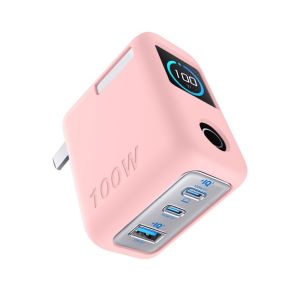 BESTOURO Chống bụi Ốp silicone Màu sắc đồng nhất Chống sốc Hộp đựng Chất lượng cao Mềm mại Vỏ bảo vệ Cho Sạc Anker 100W 3 cổng với màn hình hiển thị Du lịch