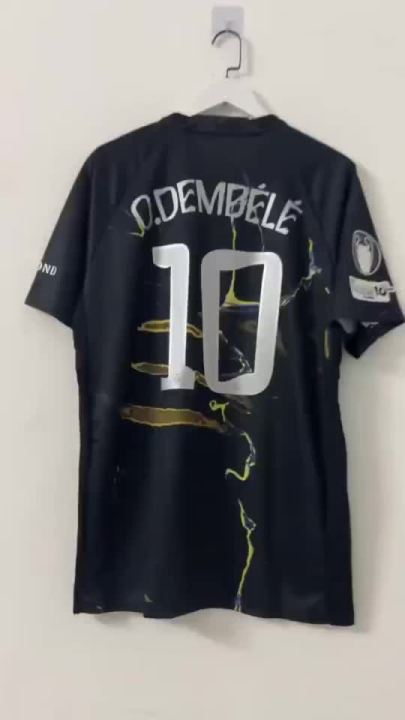(Embroidered Football Jersey) Fans Edition PSG 26-27 Night Edition Men's Short Sleeve Football Shirt Breathable T-Shirt S-4XL