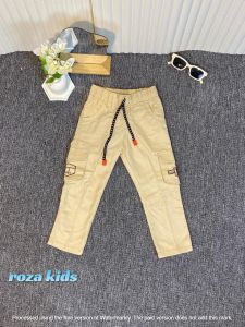 celana cargo panjanng anak laki laki usia 1-12 tahuan bahan katun premium
