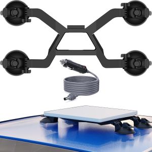 StarMount – Suction Cup Mount & Included 10ft Car Charger Cable 220lbs Connection Strength StarAccessories Car RVs Boats