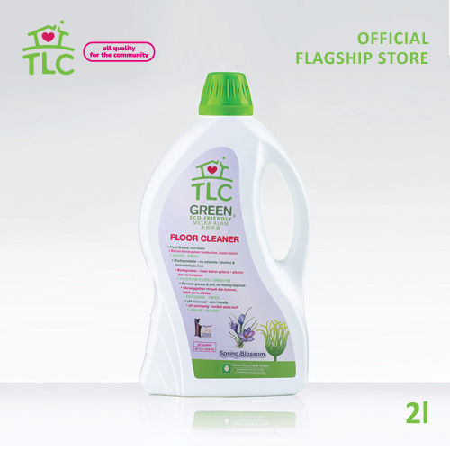 TLC Green Floor Cleaner Spring Blossom 2L Lazada