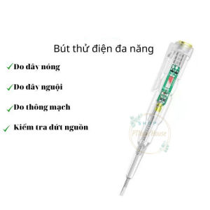 Bút Thử Điện Đa Năng Cao Cấp Nhật Bản Đo Thông Mạch Kiểm Tra Dây Đứt Ngầm Xác Định Dây Nóng