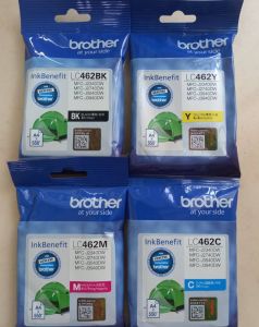 BROTHER LC-462BK C M Y (รวม 4 กล่องดำ+ฟ้า+ชมพู+เหลือง) INK FOR MFC-J2340DW MFC-J2740DW MFC-J3540DW MFC-J3940DW แท้ศูนย์