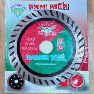 Lưỡi Cắt Đa Năng Nam Kiến Vạch Đen Cắt Khô/ Ướt Trên Bề Mặt Tường Gạch Đá 114x20mm Dày 17mm